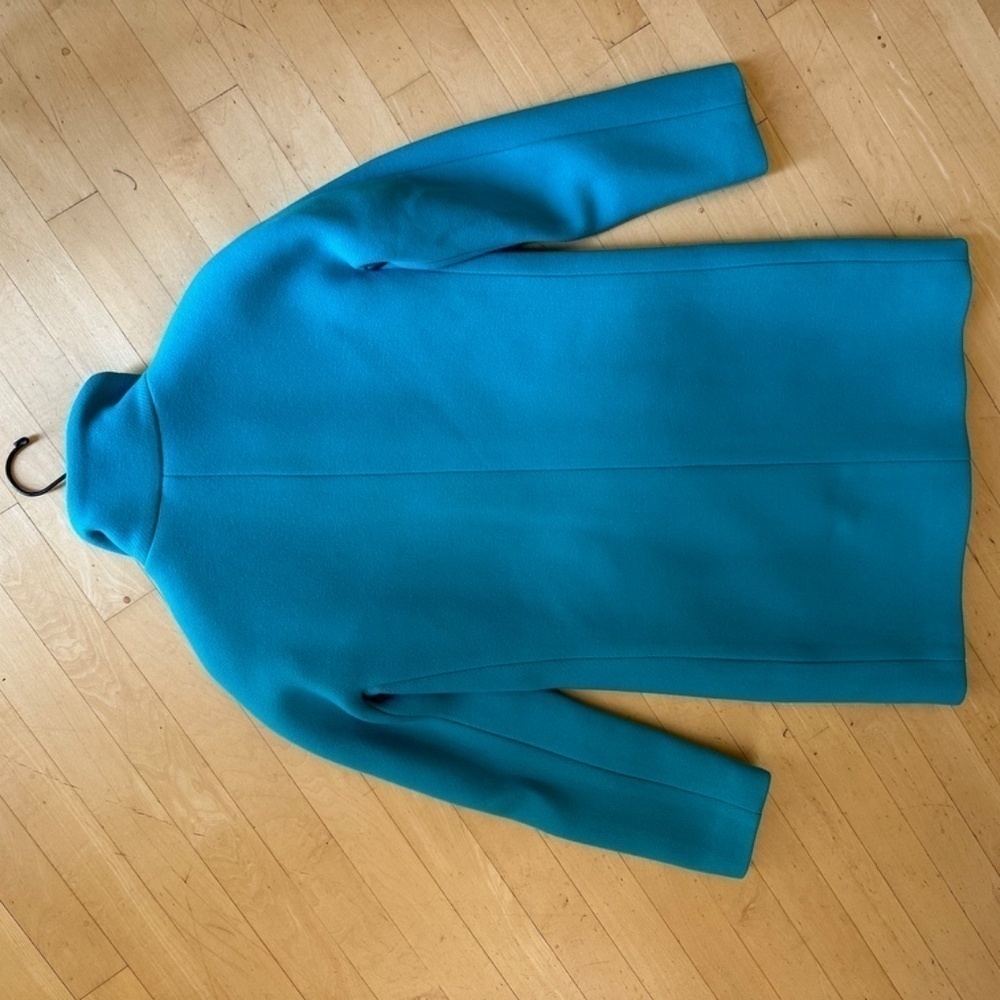 NWT J. Crew Women's Cocoon coat in Italian stadium-cloth wool, 00, GD1068 - Picture 9 of 9